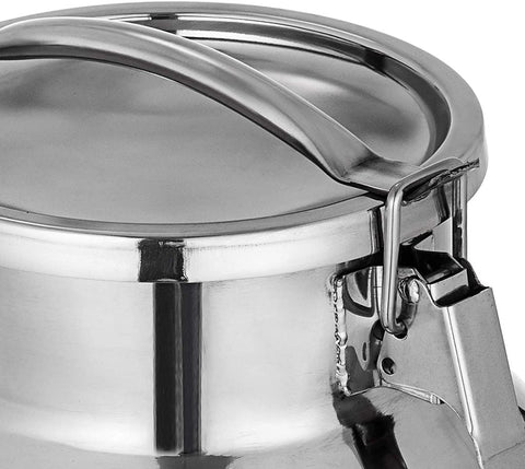 New 20L Stainless Steel Milk Can & Wine Pail – Food - Grade Storage Container NNTL20L - with | Sold by Uncle Wiener's Wholesale
