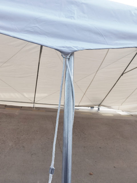 New 20x40 PVC Commercial Grade Transparent Party Tent with Ground Bar β 0W2040 - with | Sold by Uncle Wiener's Wholesale