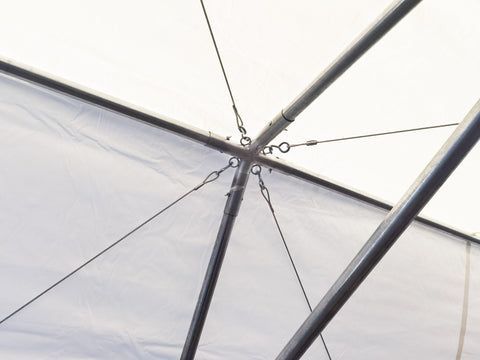 New 20x40 PVC Commercial Grade Transparent Party Tent with Ground Bar β 0W2040 - with | Sold by Uncle Wiener's Wholesale