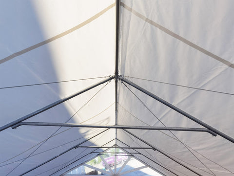 New 20x40 PVC Commercial Grade Transparent Party Tent with Ground Bar β 0W2040 - with | Sold by Uncle Wiener's Wholesale