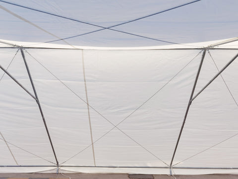 New 20x40 PVC Commercial Grade Transparent Party Tent with Ground Bar β 0W2040 - with | Sold by Uncle Wiener's Wholesale