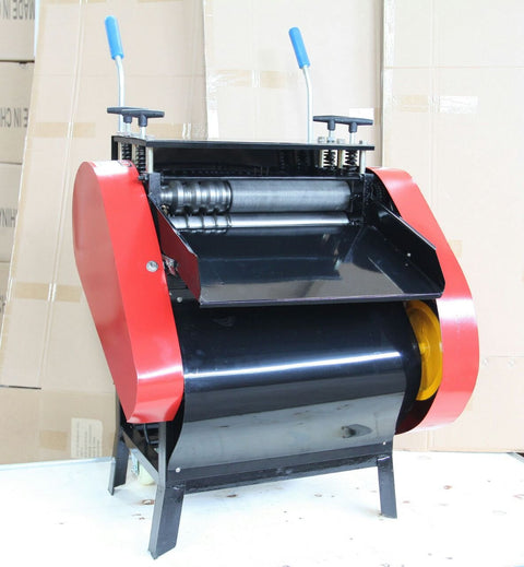 “21-channel copper wire stripping machine AWS40B red and black”
“heavy-duty wire peeler for industrial cable processing”
“electric cable stripper with 21 holes for wire sizes 1mm to 42mm”
