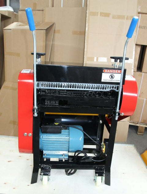 “21-channel copper wire stripping machine AWS40B red and black”
“heavy-duty wire peeler for industrial cable processing”
“electric cable stripper with 21 holes for wire sizes 1mm to 42mm”