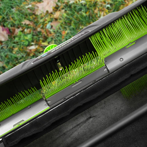 New 21 in Push Lawn Sweeper with Collection Bag – Adjustable Height | SKU: WTS00121 - with | Sold by Uncle Wiener's Wholesale