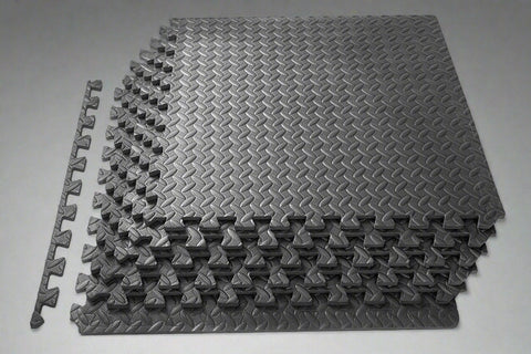 24 SQ FT EVA Gym Flooring β 6PC Tile Pack