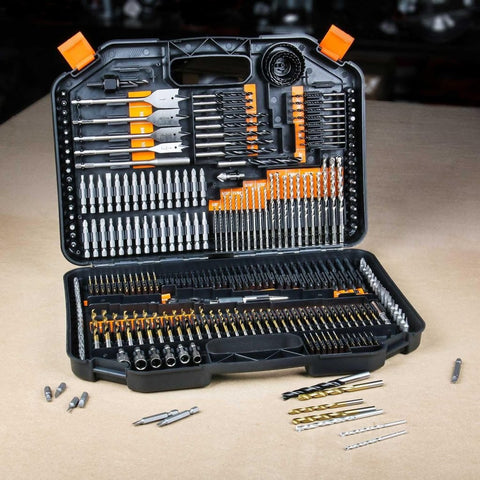 New 246 PCS Wood, Metal & Masonry Drill Bit Set – Comprehensive Multi - Material Drill Tool Kit ETDBA246 - with | Sold by Uncle Wiener's Wholesale