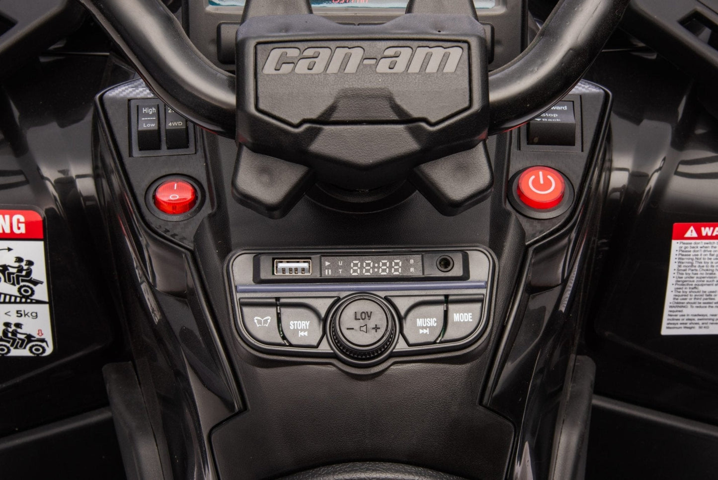 NEW 24V RIDE ON CAN AM OUTLANDER ATV - with Khaki | Sold by Uncle Wiener's Wholesale