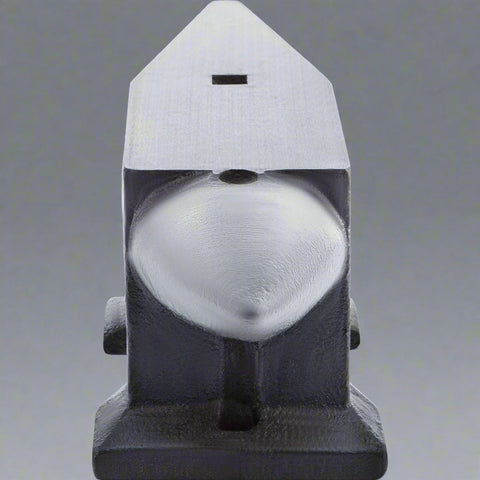 “25 lb cast iron blacksmith anvil with horn”
“88 lb horn anvil for forging and metalwork”
“Heavy-duty blacksmithing tool with cast iron construction”
“Side view of horned blacksmith anvil on white background”