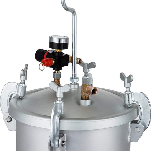 New 2.5 Gallon Pressure Feed Paint Tank Sprayer – High Capacity Paint Spraying Pot 518TPS - with | Sold by Uncle Wiener's Wholesale