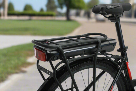 28 inch electric city cruiser bike – side view
350W rear hub motor close-up on e-bike
Lightweight aluminum e-bike with step-through frame
Display panel and handlebar view of electric bike
21-speed electric commuter bike on city road