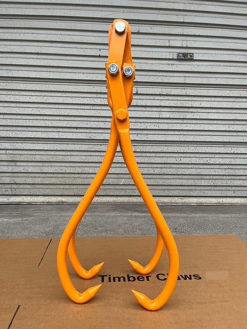 NEW 28" Log Tongs – Heavy Duty Timber Claw Hook for Lifting & Skidding Logs, 3000 lb Capacity, S1213 - with | Sold by Uncle Wiener's Wholesale