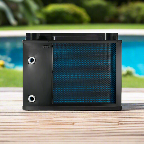 Dual-function swimming pool heater and cooler pump 29 GPH
725421 black pool temperature control unit for all-season use
Digital swimming pool heat pump with heating and cooling
Energy-efficient quiet pool heater cooler for residential pools
All-season pool heating and cooling unit for 30m³–55m³ pools