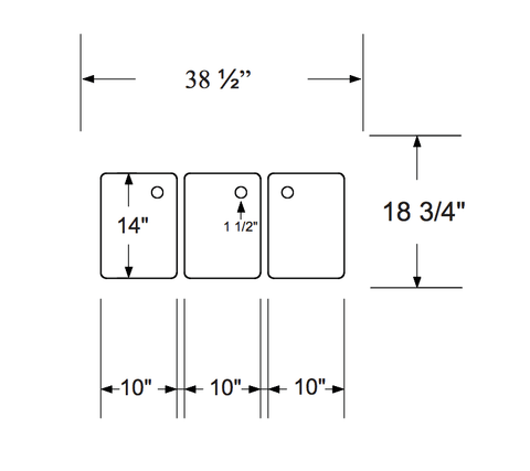 New 3 Bowl Commercial Stainless Steel Sink – Heavy - Duty Kitchen Utility Sink for Restaurants & Food Service BAR3B38 - with | Sold by Uncle Wiener's Wholesale