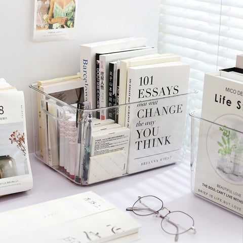 "3-piece clear pantry bin set in fridge"
"stackable food storage containers"
"kitchen organization clear plastic bins"
"bpa-free pantry organizer set"
"fridge and cabinet bin set"