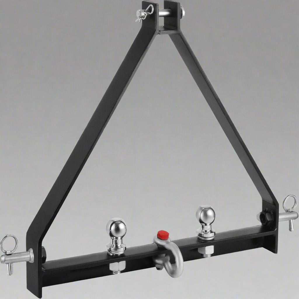 3 POINT BX TRAILER HITCH TRACTOR DRAWBAR KUBOTA JOHN DEERE - Skid Steer Attachment with | Sold by Uncle Wiener's Wholesale