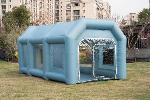 NEW 32ft Inflatable Autobody Spray Paint Booth S1199 - with | Sold by Uncle Wiener's Wholesale