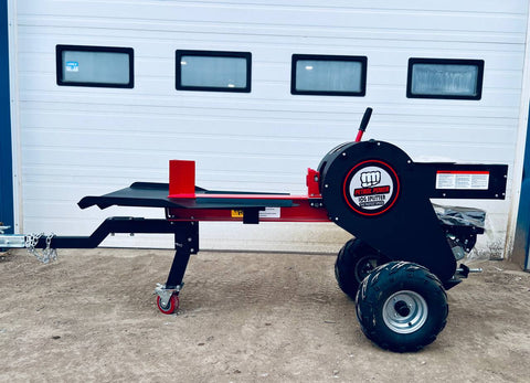 34 TON KINETIC LOG SPLITTER WITH 6.5 HP KOHLER ENGINE - Yard Machines with | Sold by Uncle Wiener's Wholesale