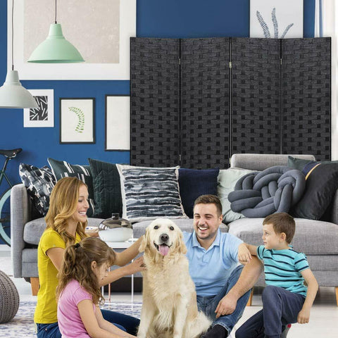 New 4 - Panel Folding Wood Room Divider – Privacy Screen & Home Decor – SKU WS180 - with | Sold by Uncle Wiener's Wholesale