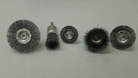 New 40PCS 1.4 - Inch Wire Brush Wheel Set – Steel Rotary Tool Accessories for Drill & Grinder S1011 - with | Sold by Uncle Wiener's Wholesale