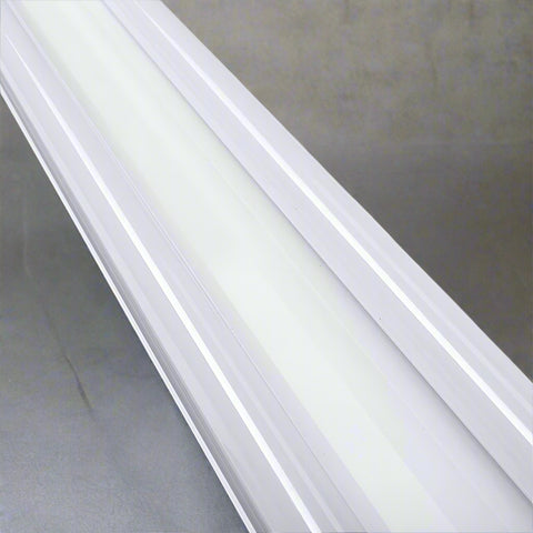 LED tube work light with plug-and-play chain
Linkable LED garage light mounted on ceiling
White 40W LED tube with pull chain switch
Shop light showing 200 LED panel
Multiple 40W LED fixtures installed in workshop