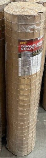 "Heavy Duty 4.5 ft x 100 ft Chicken Wire Fence Roll"
"Galvanized Stucco Wire Fence with 2x2 Inch Mesh"
"Outdoor Garden and Poultry Chicken Wire Fencing"
"Durable 4.5 ft High Stucco and Livestock Fence"
"Heavy-Duty Chicken Wire for Garden and Animals"