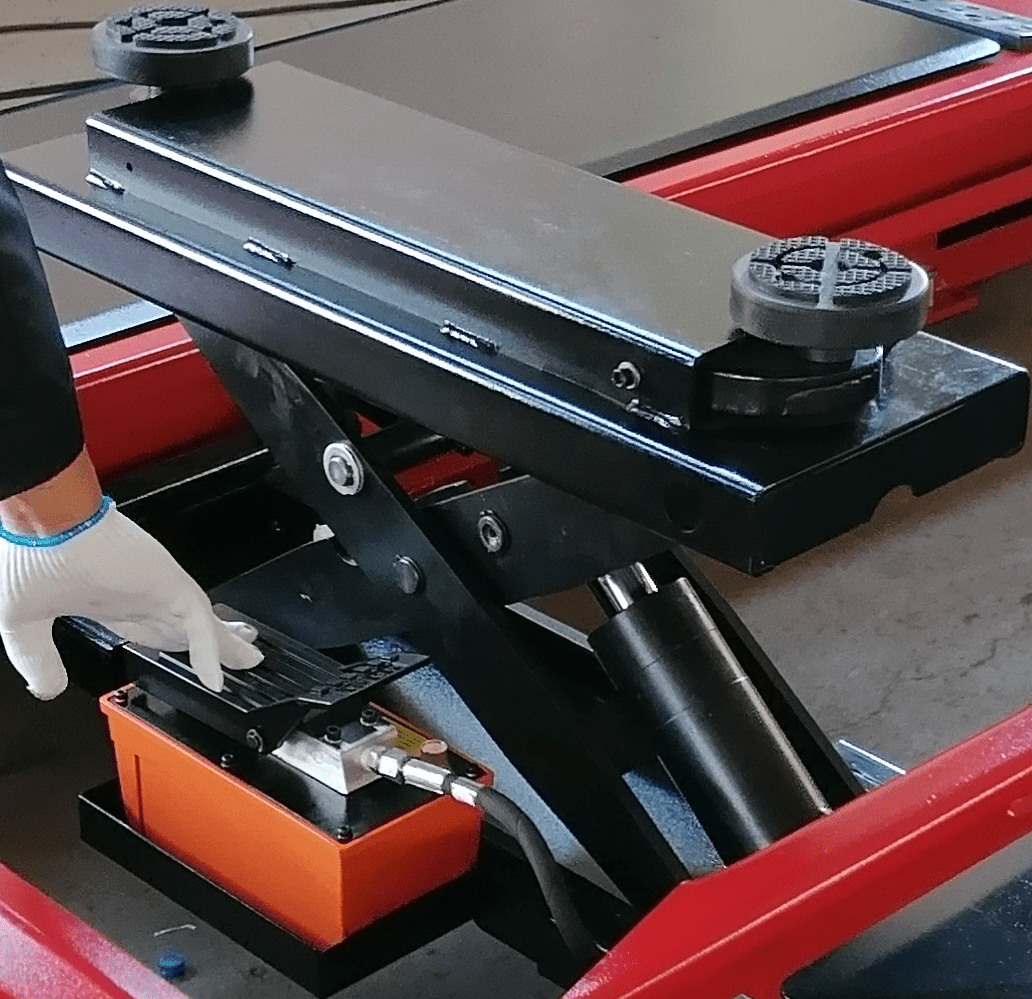 4500 LB Pneumatic Rolling Bridge Jack for Car Lift – Model 172024