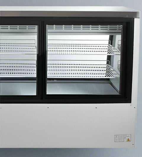 • “Curved glass deli display cooler with LED lighting”
• “47 inch NSF certified deli fridge with shelves”
• “Electronic control system for commercial deli cooler”
• “Interior view of PVC-coated shelves in deli cooler”
• “Double pane curved glass commercial fridge”
• “Adjustable caster wheels on deli display case”