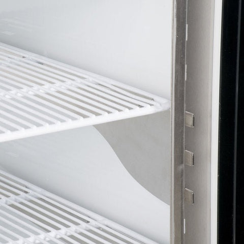 • “Curved glass deli display cooler with LED lighting”
• “47 inch NSF certified deli fridge with shelves”
• “Electronic control system for commercial deli cooler”
• “Interior view of PVC-coated shelves in deli cooler”
• “Double pane curved glass commercial fridge”
• “Adjustable caster wheels on deli display case”