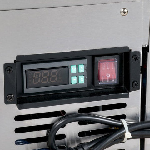 • “Curved glass deli display cooler with LED lighting”
• “47 inch NSF certified deli fridge with shelves”
• “Electronic control system for commercial deli cooler”
• “Interior view of PVC-coated shelves in deli cooler”
• “Double pane curved glass commercial fridge”
• “Adjustable caster wheels on deli display case”