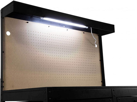 New 47 - Inch Workbench Light with Built - In Power Outlets – Heavy Duty Workshop Lighting WT006C - with | Sold by Uncle Wiener's Wholesale