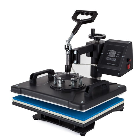 New 5 - in - 1 Heat Press Machine – Swing Away Sublimation Press for T-Shirts, Hats, Mugs & Plates HP5IN1H - with | Sold by Uncle Wiener's Wholesale
