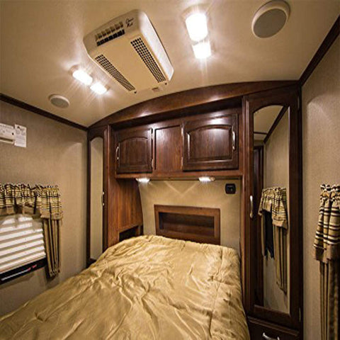 "5 Pack RV Interior 12V LED Dome Lights with Switch"
"Energy-Efficient 12V LED Trailer Light Pack"
"Motorhome Interior Cool White LED Ceiling Lights"
"Camper and Trailer Interior Lighting Kit 5 Pack"