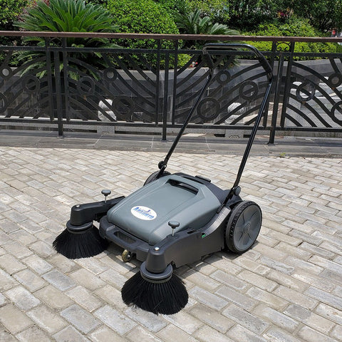 New 55L Automatic Floor Sweeper – High Efficiency 3.28 ft Cleaning Width | SKU: 66S12 - with | Sold by Uncle Wiener's Wholesale