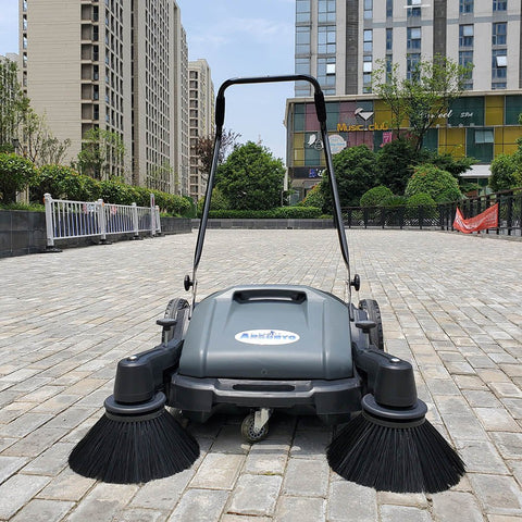 New 55L Automatic Floor Sweeper – High Efficiency 3.28 ft Cleaning Width | SKU: 66S12 - with | Sold by Uncle Wiener's Wholesale