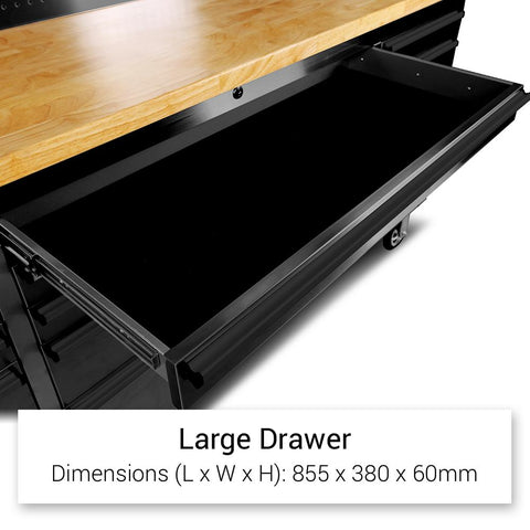 Large Drawer for Wrenches, Power Tools, and Supplies – Interior Dimensions