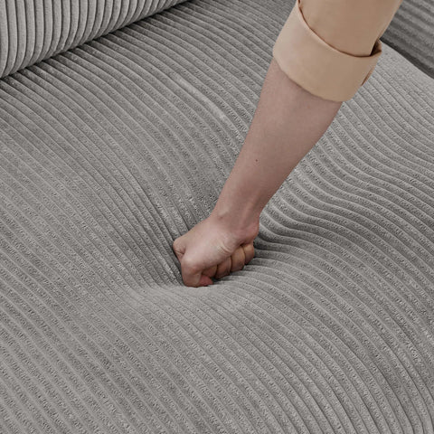 6-Piece Corduroy Sectional Sofa in Dark Gray – Front View
Modular Living Room Sofa Set with Plush Ribbed Upholstery
Light Gray Corduroy Sectional Sofa – Modern Design
Configurable Corduroy Sectional Couch – 6 Pieces
Contemporary Plush Sofa with Deep Seating for Living Room