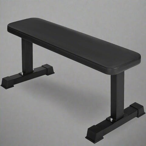 Flat Weight Gym Bench – Side View
High-Density Foam Padded Top
Gym Bench for Strength Training Workouts
Full-Body Workout Demonstration
Compact Heavy-Duty Home Gym Bench