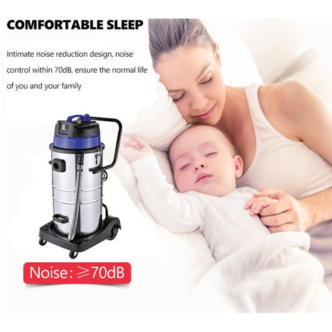 New 60L Wet & Dry Vacuum Cleaner β Heavy Duty Stainless Steel Shop Vac for Industrial & Commercial Use V5060L - with | Sold by Uncle Wiener's Wholesale