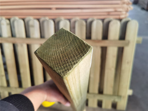 6.6ft treated wood fence post installed along garden
Close-up of outdoor wood fence slats
Pressure-treated fencing support in landscaped backyard
Vertical fence post – brown wood tone
Privacy wood fence with decorative pickets