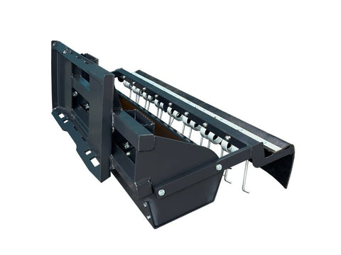 NEW 68" Skid Steer Magnetic Sweeper Heavy - Duty Debris Cleaner 345543 - with | Sold by Uncle Wiener's Wholesale