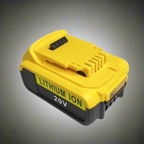 Dewalt DCB2006 6Ah 20V replacement battery β yellow housing
High-capacity lithium-ion power tool battery compatible with Dewalt
6000mAh Dewalt 20V MAX battery β long-lasting performance