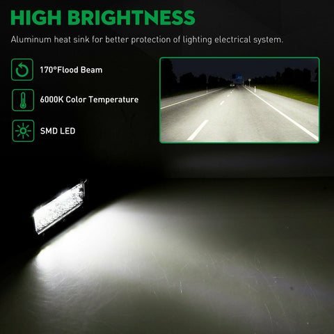 New 7" 240 watt led light bar – model 214710 - with | Sold by Uncle Wiener's Wholesale