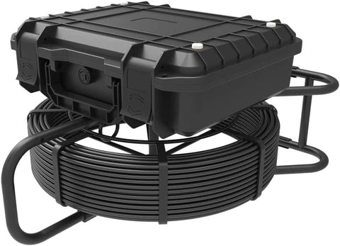 NEW 7" IPS Sewer Inspection Camera with DVR & 512Hz Transmitter — 5mm Fiberglass Cable SM001MD - with | Sold by Uncle Wiener's Wholesale