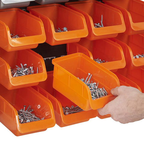 New 72 PCS Wall Mounted Pegboard & Storage Bin Panel Set – Heavy Duty Garage Organizer System GS8482 - with | Sold by Uncle Wiener's Wholesale