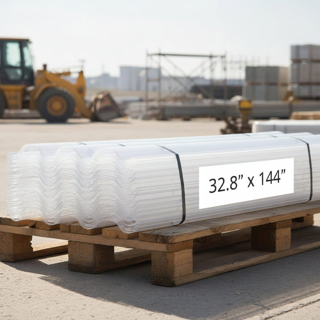 “Clear polycarbonate corrugated sheet panel for greenhouse”
“12 ft transparent roofing panel made from polycarbonate”
“UV-resistant corrugated siding panel used for greenhouse siding”
“Outdoor greenhouse clear roof panel in corrugated style”