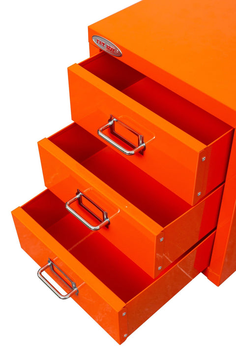 New 8 Drawer Steel Under - Desk Storage Cabinet β Compact Multi - Drawer Organizer - with 3 drawers: 9.1" W Γ 3.54" H Γ 11.4" D | Sold by Uncle Wiener's Wholesale