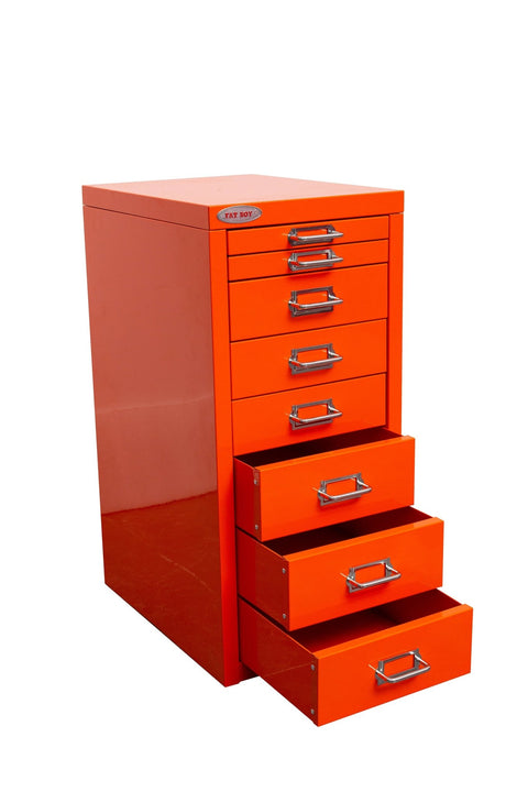 New 8 Drawer Steel Under - Desk Storage Cabinet β Compact Multi - Drawer Organizer - with 8 drawers: 9.1" W Γ 1.1" H Γ 11.4" D | Sold by Uncle Wiener's Wholesale