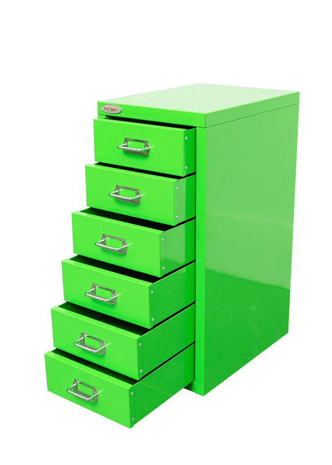 New 8 Drawer Steel Under - Desk Storage Cabinet β Compact Multi - Drawer Organizer - with 6 drawers: 9.1" W Γ 3.54" H Γ 11.4" D | Sold by Uncle Wiener's Wholesale