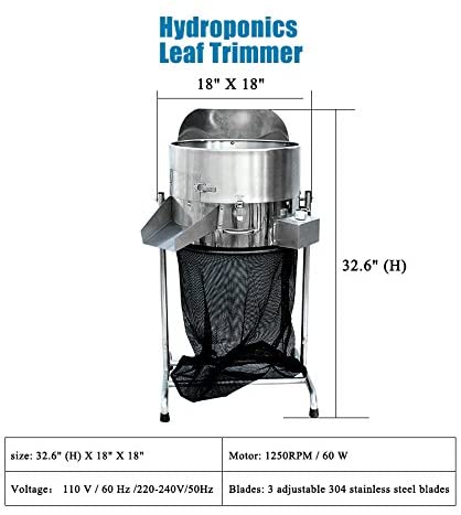 New 8 - Inch Motorized Standing Leaf Bud Trimmer – Electric Bud & Flower Trimming Machine 51218T - with | Sold by Uncle Wiener's Wholesale