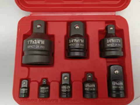 NEW 8 PCS IMPACT SOCKET ADAPTER SET TPTZBJT - with | Sold by Uncle Wiener's Wholesale